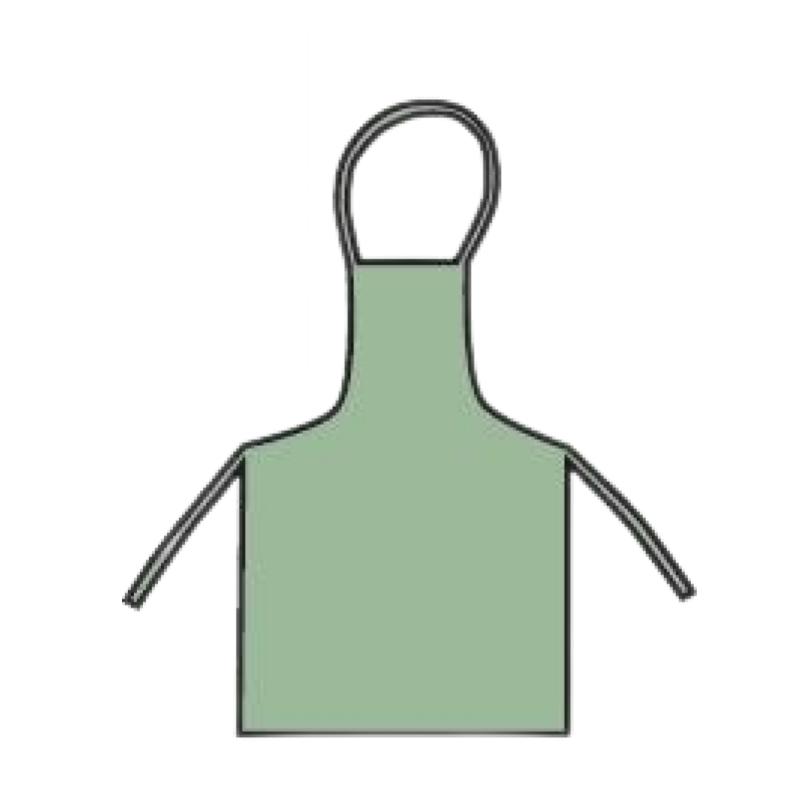 Фартух медичний, непромокальний, поліетилен 55 g/m2(г/м2), нестерильний, одноразового використання,ТМ «АХІЛЛ»